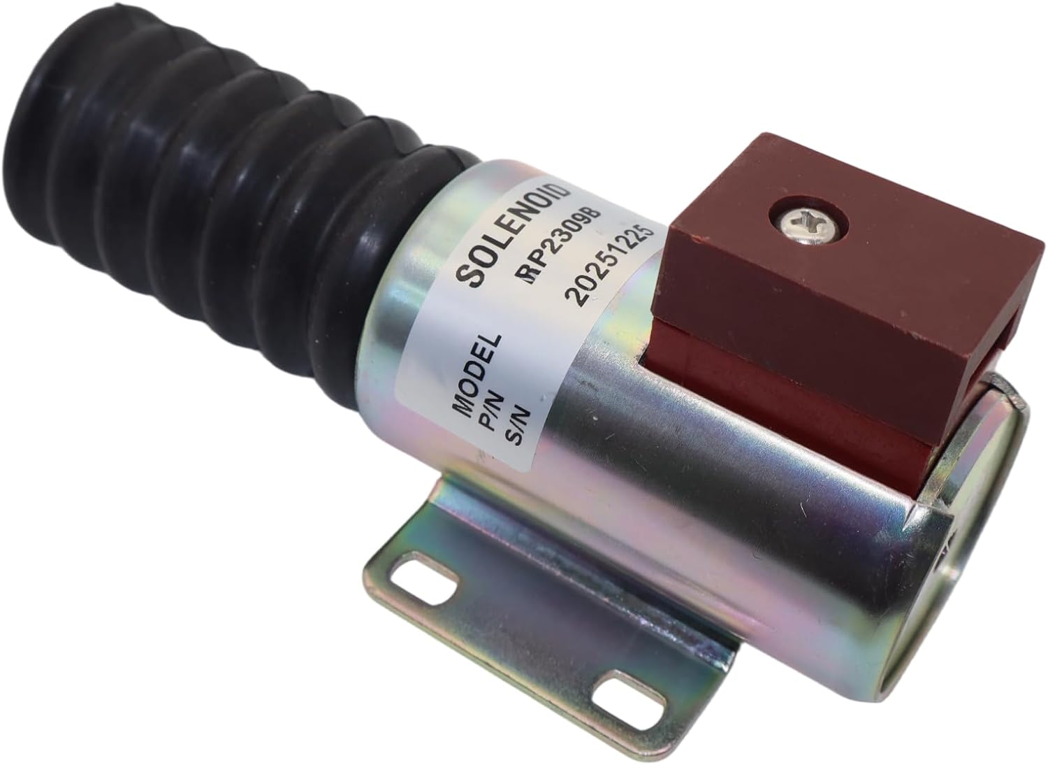 12V Cut Off Solenoid Stop Solenoid Shutoff Solenoid RP2309B For Murphy 3 Terminals