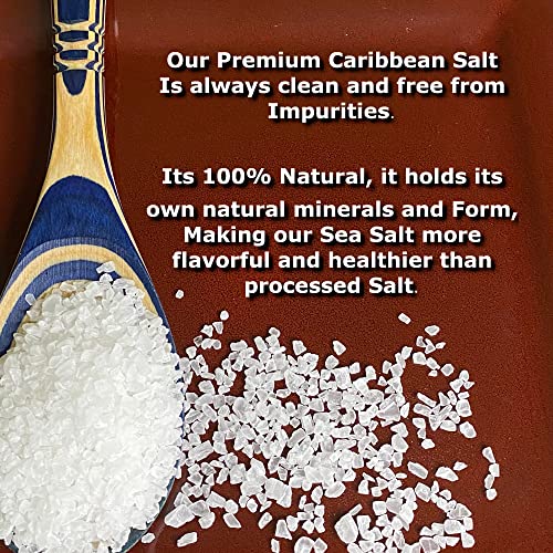 100% Gourmet Premium Caribbean Real Sea Salt For Grinder Refill 16 Oz Kosher Certified, Rock Salt For Grinder thumb #2