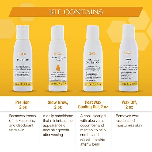 Miniatura 37 de GiGi Loción post depilación - Cuidado de la piel después de la cera (16 oz, gel refrescante)