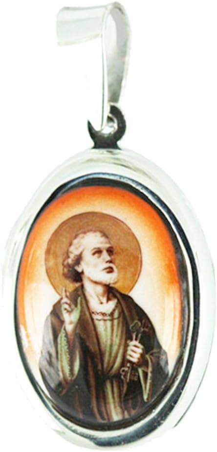 kaskote-colgante Locket Silver 9.25. Reason San Pedro FIRE Enamel