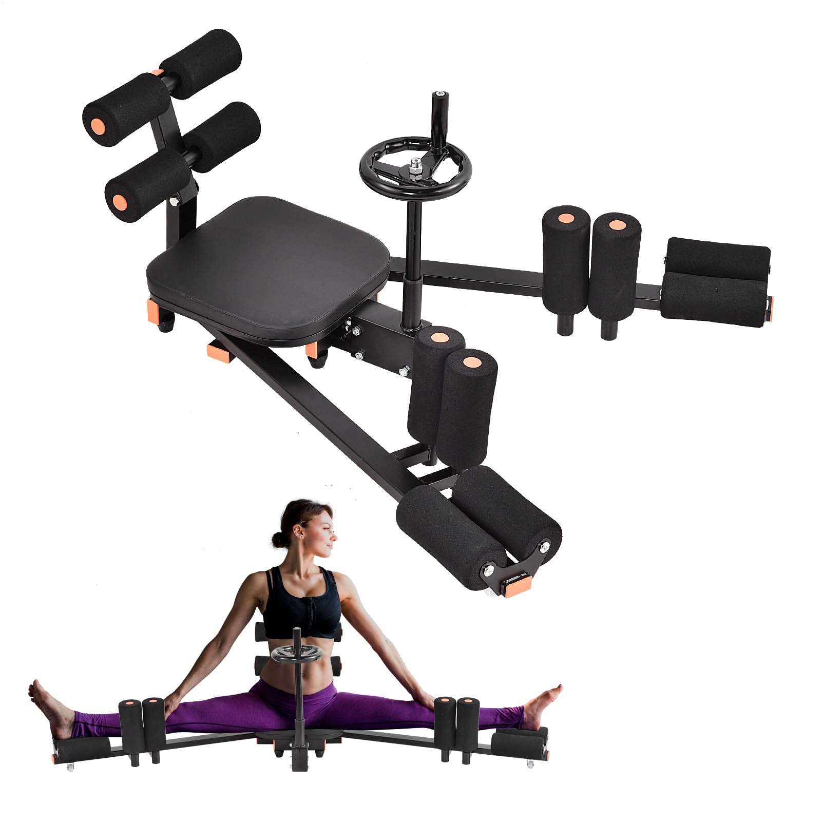 Leg Stretcher Machine,Heavy Duty Stretching Machines - Leg Stretching Training Machine for Deep Stretches, Leg Stretching