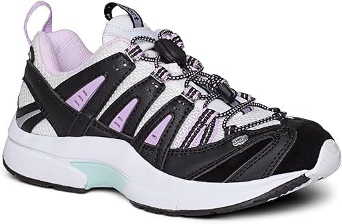 Dr. Comfort Refresh Women’s No-Tie Orthopedic Walking Shoes, Breathable Diabetic