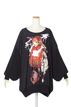 Amazon | [アンコロック] Tシャツ 前後喫煙赤ずきんカットソー