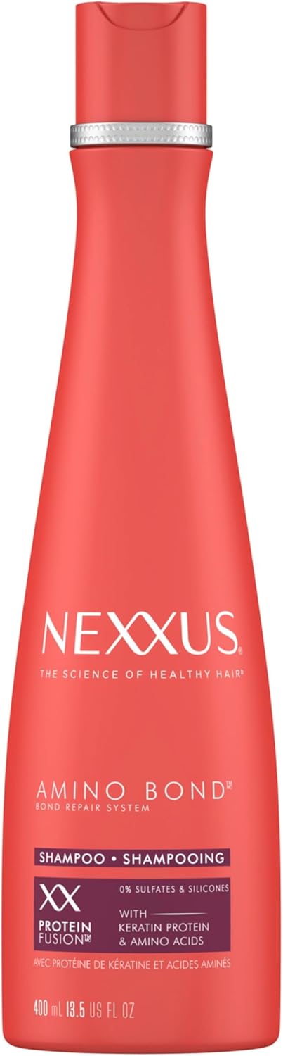 Nexxus Amino Bond Shampoo for damaged hair Bond Repair System Sulfate-Free with Keratin Protein & Amino Acids 400 ml