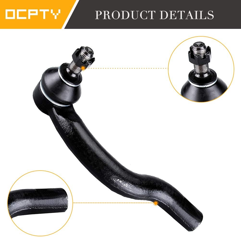 OCPTY - New 2-Piece fit for 2006-2015 for Toyota for Rav4 Mirai for Lexus HS for Scion TC-2 Front Outer Tie Rod End Driver Passenger