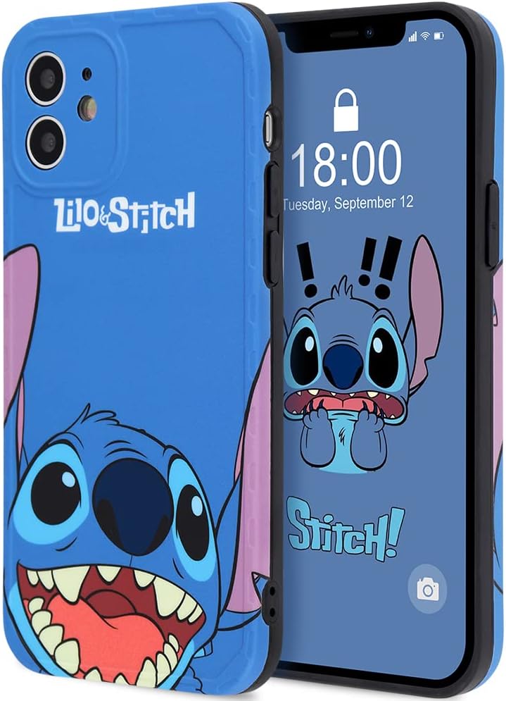 Cusphorn Phone Case for iPhone 12, Cute Cartoon Personalized TPU Protective Durable Shockproof Dropproof Phone Cover Compatible with iPhone 12 (Cartoon 09)