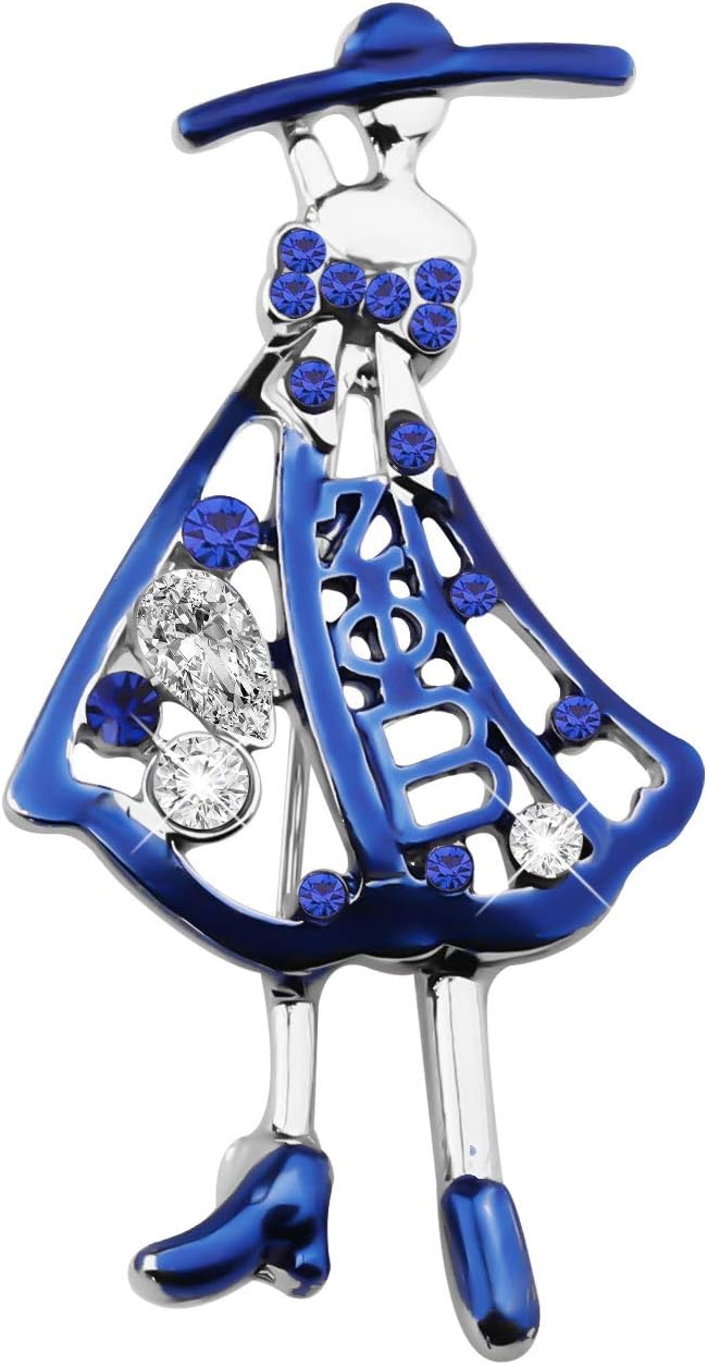 CHOOROZeta Brooch Pin 1920 Greek Sorority Jewelry Gift for Finer Women