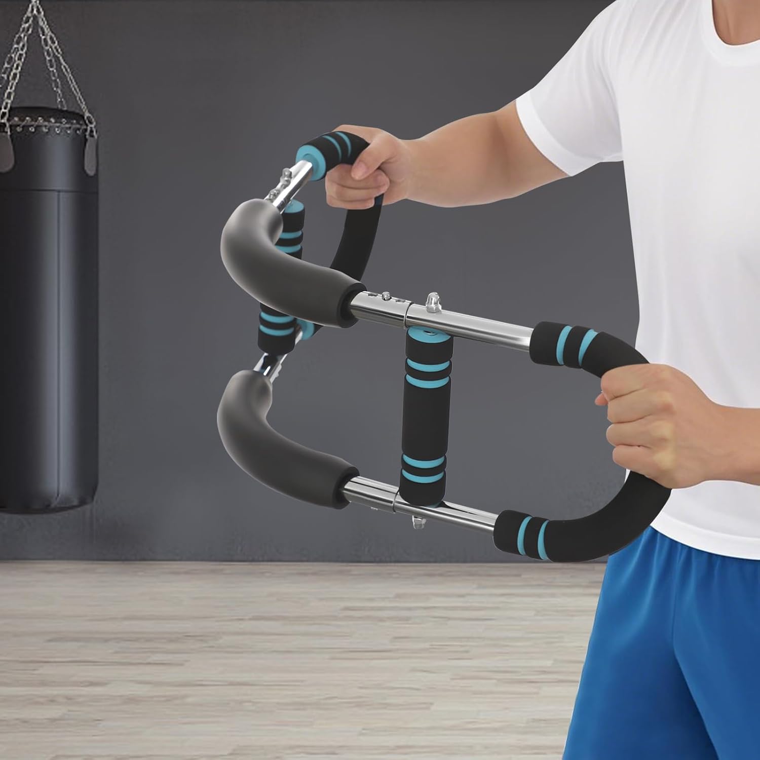 Adjustable Twister Arm Trainer for Men & Women, Workout Equipment for Arms, Chest, Portable & Compact Twister Arm Strengthener for Home Gym Strength Trainer