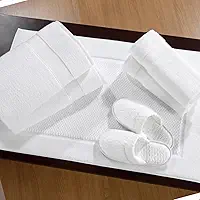 Kit 5 Toalhas 100% Algodão Fio Penteado Alta Gramatura acima de 600 g/m² Hotelaria Profissional - Banho Gigante Rosto e Piso