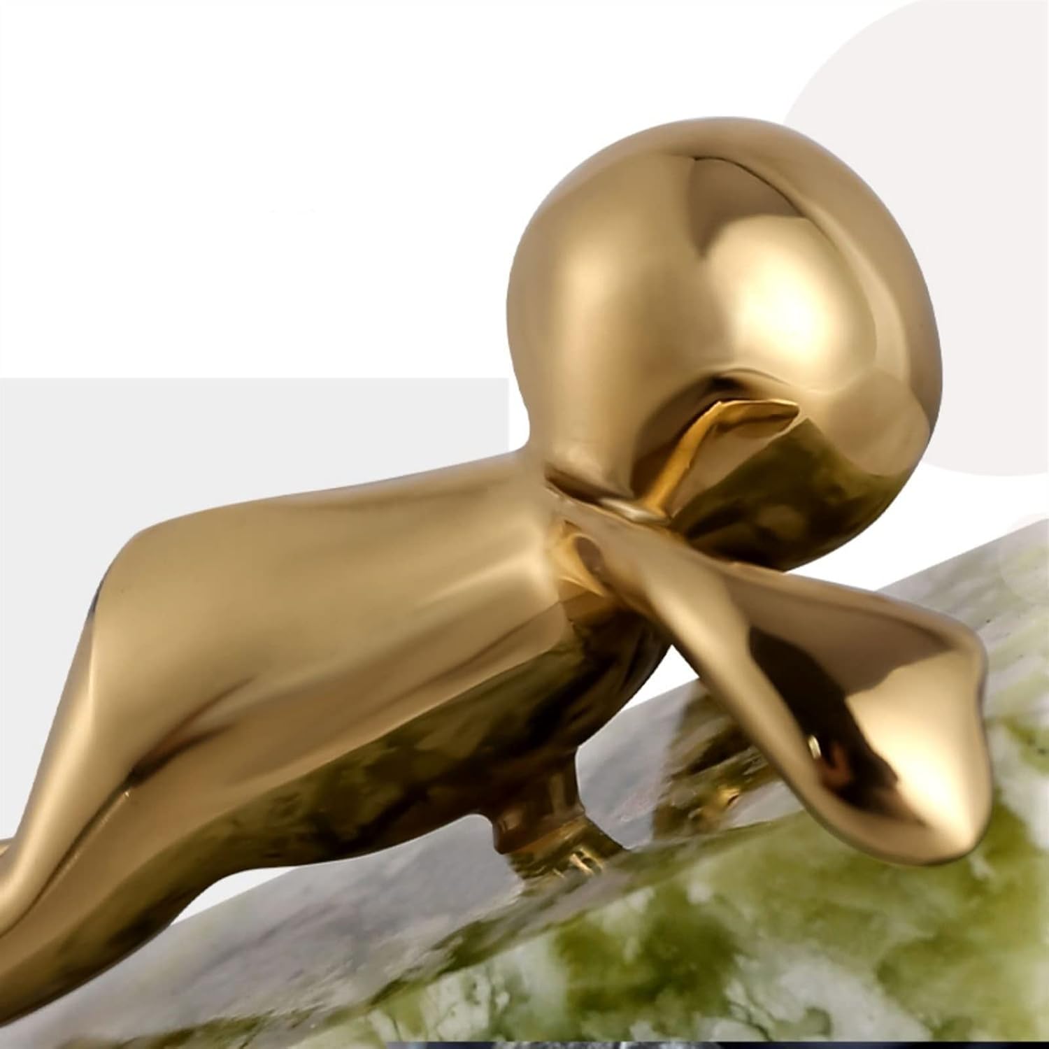 Bookends Book Ends to Hold Books - Brass Book Ends for Shelves, Marble Decorative Bookends for Heavy Books Stopper for Shelves Books Magazines Home Office Decor Decorative Bookends