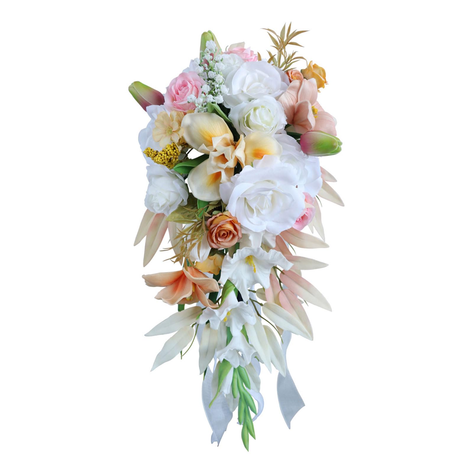sodeber Bridals Bouquets Artificial Flower Bridesmaids Bride Hold Engagement Party Decorations Bridals