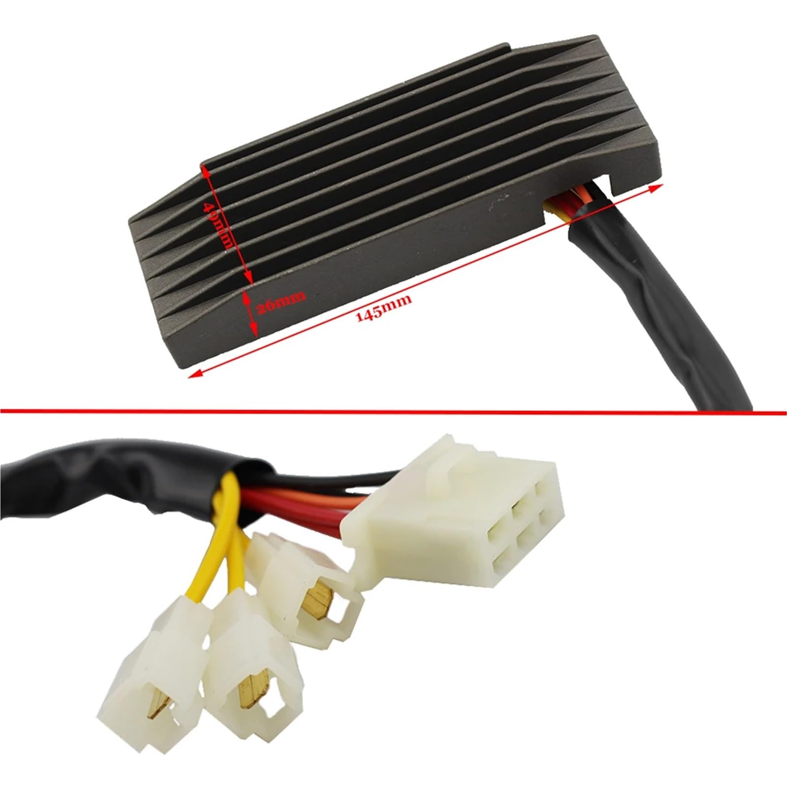 Regulador voltaje moto‌ Para VS400 VS600 VS600GL VS700 VS700GLP VS750 VS750GL VS800 VS800GL Intruder 400 600 Regulador Rectificador Protector de sobretensión‌
