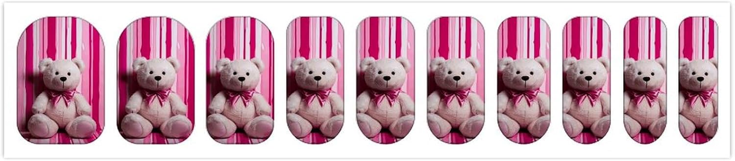 Nail Strips Bundle Full Wrap Long Lasting Nail Polish Strips Easy Application and Removal Salon Quality Self Adhesive Art Stickers for Women Gifts