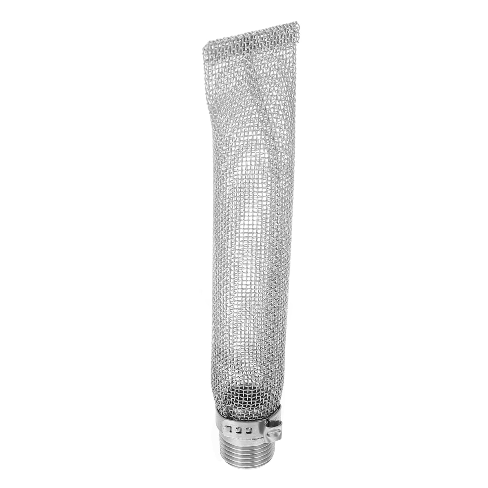 ULTECHNOVO 1 PC Stainless Steel Filter Tube for Wine Beer Brewing Hop Strainer Hose Acid and Design for Home Brewing and Wine Making