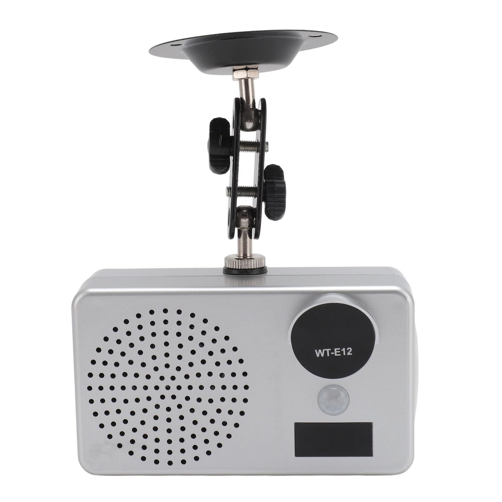 Alarma del Sensor de Movimiento Infrarrojo, Alarma del Sensor de Movimiento 100-240 V Personalizado para Sitios Construcción (Enchufe de la UE)
