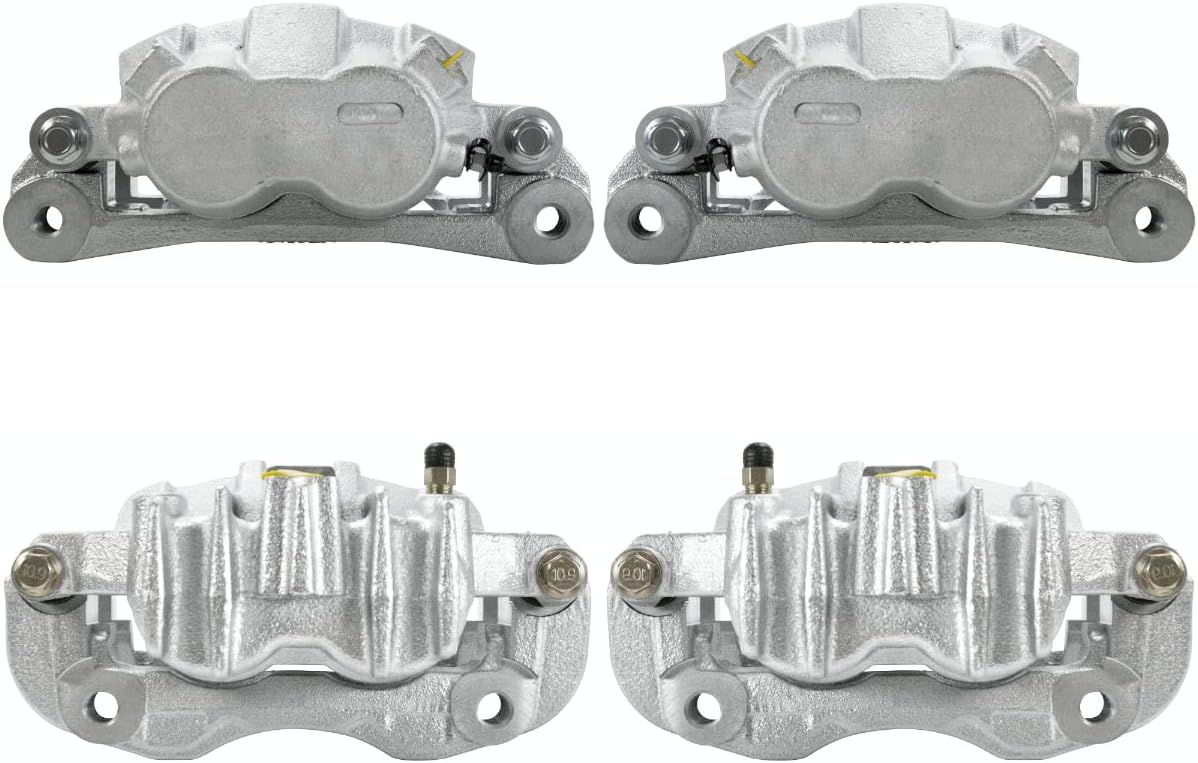 AutoShack Front & Rear Brake Calipers Replacement for 2000-2005 Ford Excursion 2000-2004 Ford F-250 Super Duty 4-PC Set