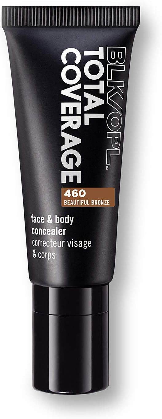 BLK/OPL Face & Body Concealer, Maximum All-Day Coverage with Matte Finish - Hydrating Concealer for Imperfections, Scars, Dark Spots & Blemishes - Talc-Free Smudge-Resistant Makeup (Beautiful Bronze)