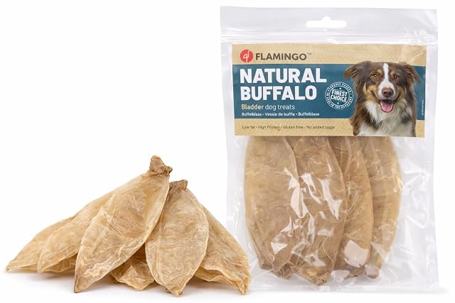 Snacks para Perros - Snack Natural - vejiga de búfalo 100g - sin Gluten - sin azúcares añadidos