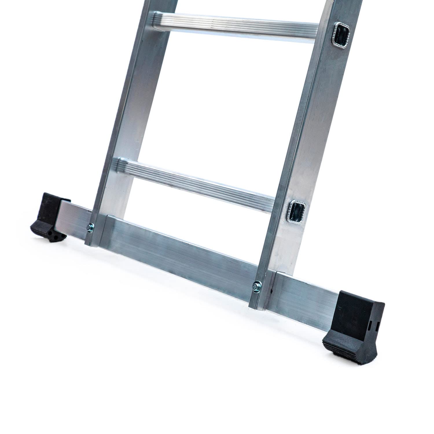 HOSTRÖM Echelle Simple StablePro 13 marches en Aluminium, légère et Durable, Hauteur de Travail maximale 4,49m, Garantie 5 Ans, Charge maximale 150kg