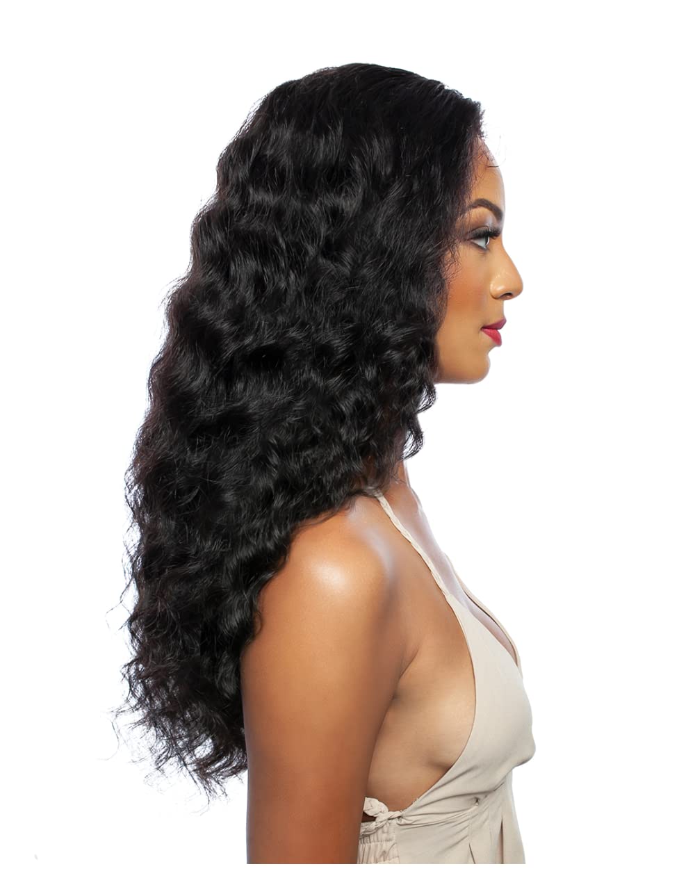 Mane Concept Trill 100% Human Hair 13A HD 13x4 Lace Wig - TRE2305 LOOSE DEEP 26" (NATURAL)