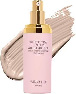 Winky Lux Crema hidratante teñida de té blanc...