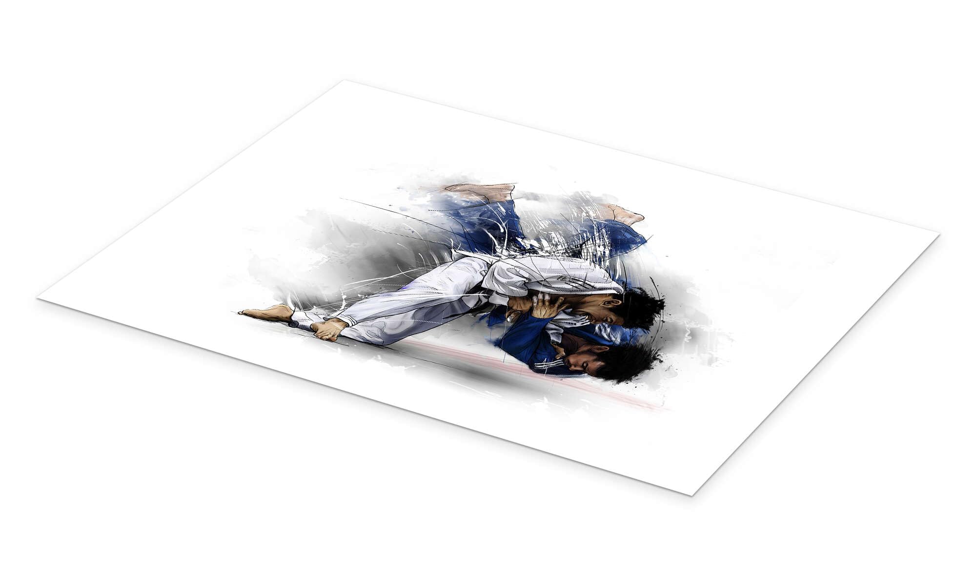 Judo Poster de Tompico 40 x 30 cm Tableaux Décoration murale