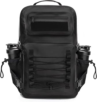 Miramrax Dry Bag Waterproof Backpack 30L Tactical Backpack for Kayaking Hiking Boating Paddle Boarding Travel Beach Black