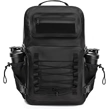 Miramrax Dry Bag Waterproof Backpack 30L Tactical Backpack for Kayaking Hiking Boating Paddle Boarding Fishing Travel Camping Beach Floating Dry Bag for Men Women Black