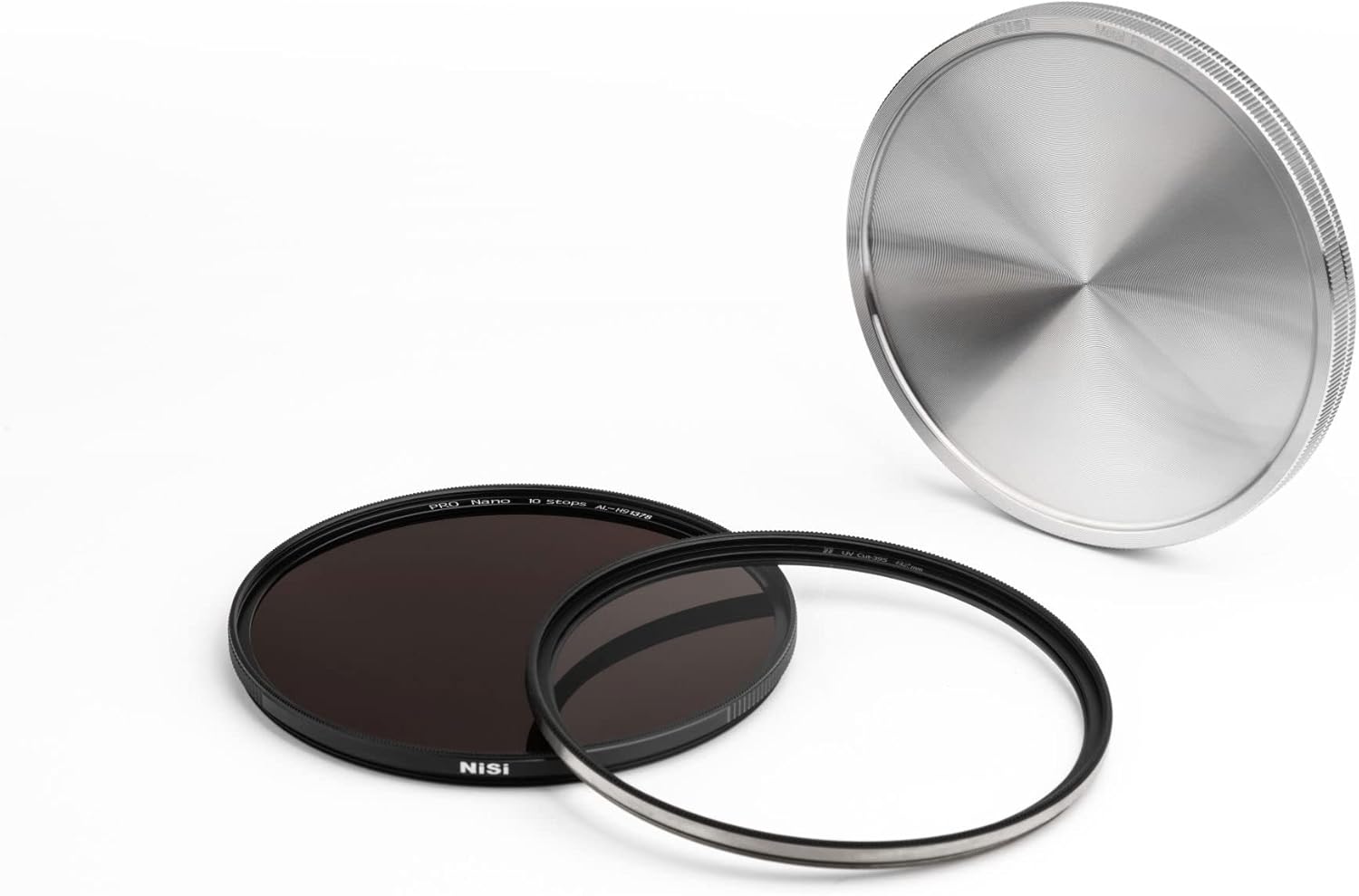 NiSi 67mm Metal Stack Caps - Front and Back Protective Caps for 67 mm Thread Filters