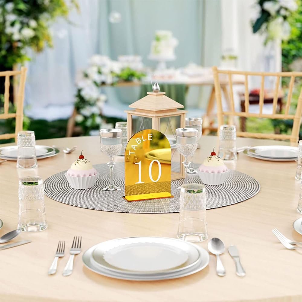 Set 10 Segnaposto Acrilico Trasparente Con Supporto - Per Matrimoni, Banchetti E Eventi, Scrivibili E Riutilizzabili - Foto 9