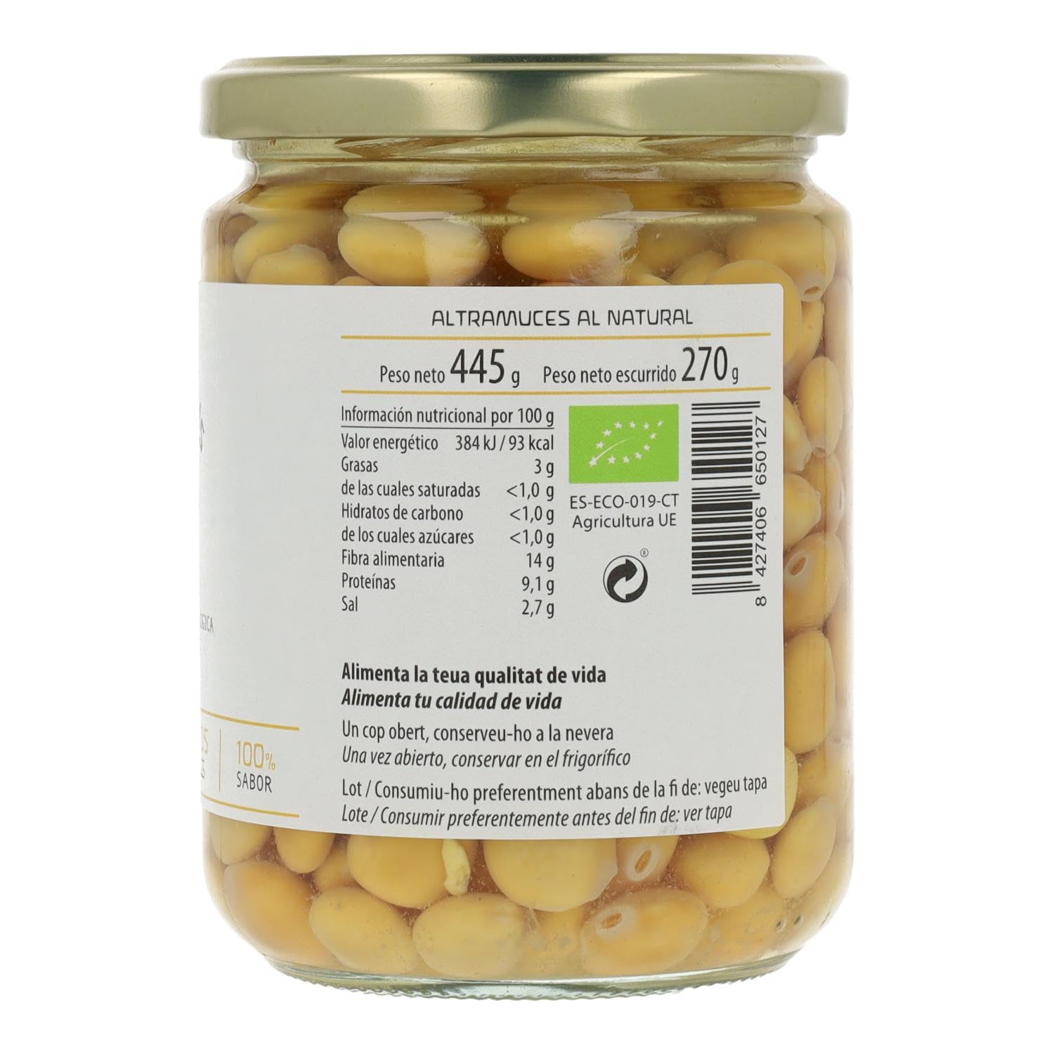 ALTRAMUCES al natural 300gr. ECO