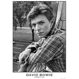 AFFICHE – David Bowie – London 1977 – 59×84 cm – AFFICHE / POSTER - Les Beatles, Paul McCartney, John Lennon, RIngo Starr, George Harrison