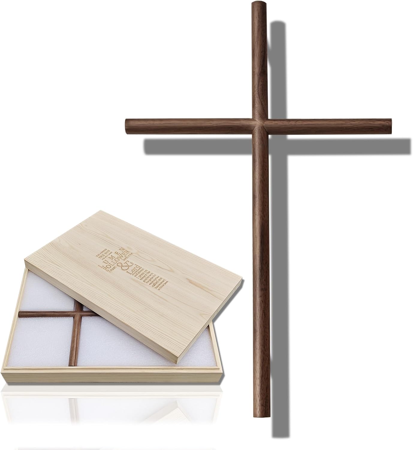 annrose Crucifix Wall Cross, Jesus Christ Inspirational Home Décor, Religious Devout Gift