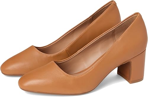 Aerosoles Women's Minetta Pump, Tan Leather, 9W