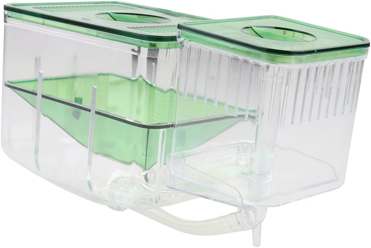 Self Guided Box Isolated Breeding Tank for Fish Hatching Box Transparent Aquarium Isolation Case for and Fish