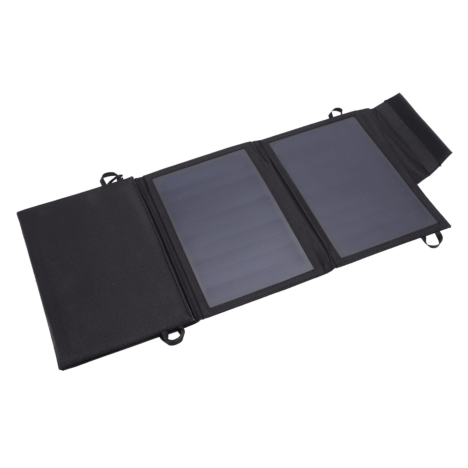 Chargeur Solaire Portable 22W avec Deux Ports USB pour Camping en Plein Air Randonnée Voyage Banque D'alimentation Ultime