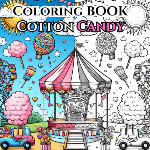 Coloring Book Cotton Candy