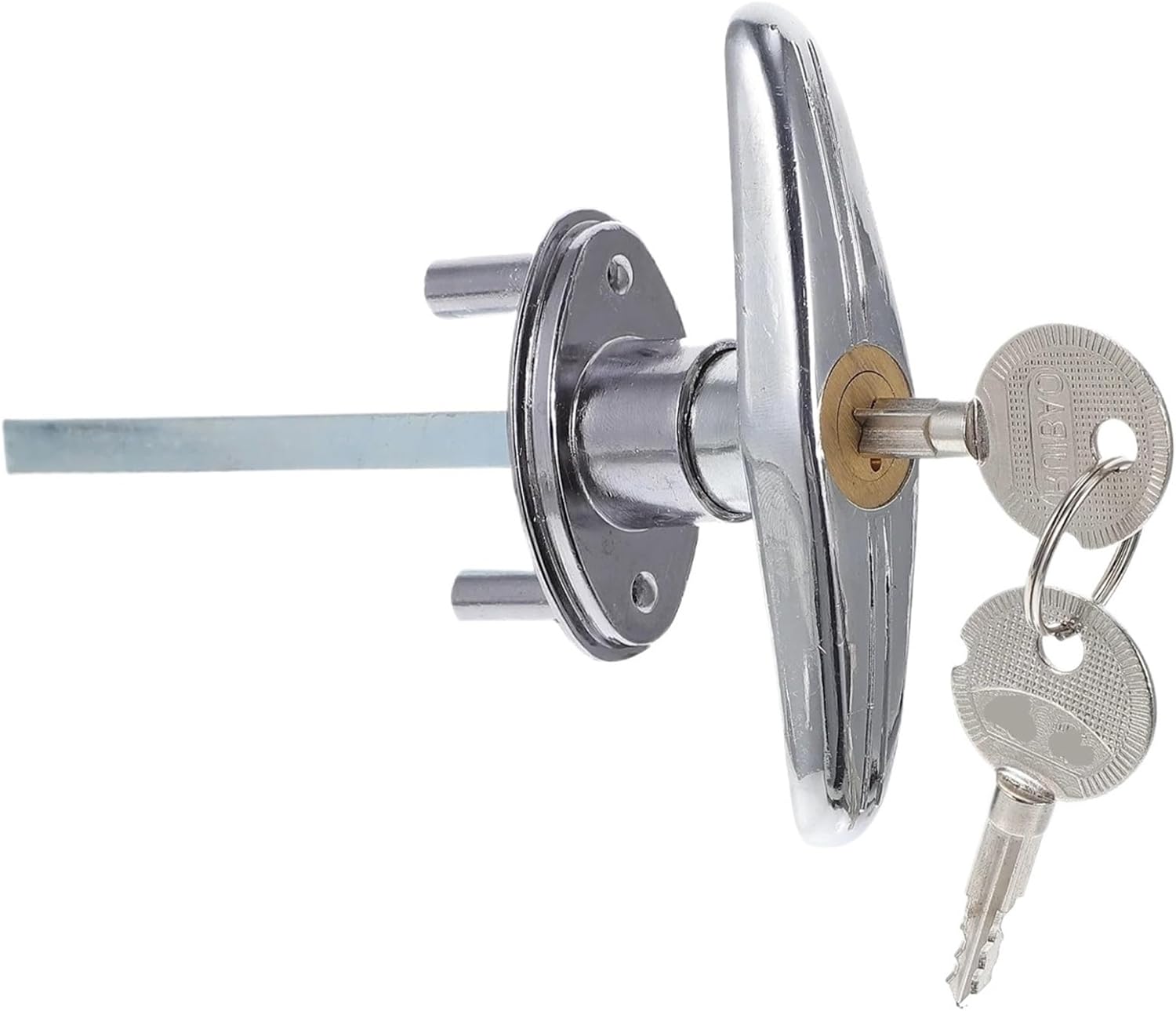 Emergency Release Lock Kit 2 Set Universal Copper Core Garage Door Lock - Hand Pull Emergency Release Hardware
