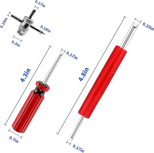 Miniatura 7 de Kit de 53 piezas de parches de neumáticos resistente, herramientas de reparación de neumáticos, rueda de pulido de acero de tungsteno de 1.654 in