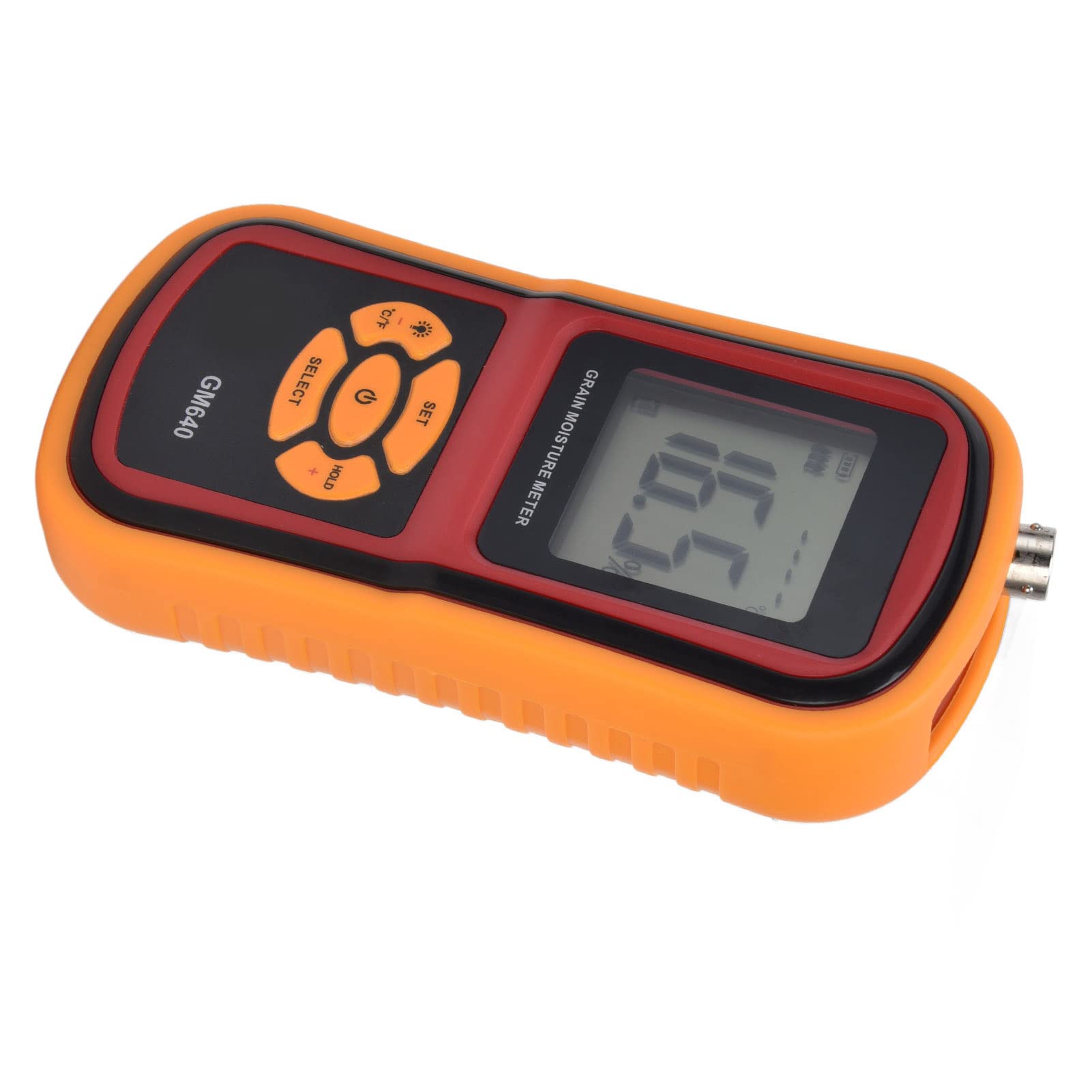 Sxhlseller Higrometro LCD Multifunzionale Misuratore di umidità Digitale Tester di umidità Ad Alta Precisione per Riso di Mais, Adatto per Agricoltori/giardinieri