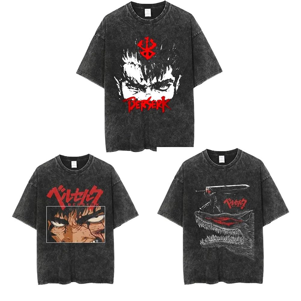 Tシャツ ベルセルク USA アニメ 漫画 ガッツ キャスカ 古着 FREE Berserk ベルセルク ガッツ キャスカ 鷹の団 アニメ