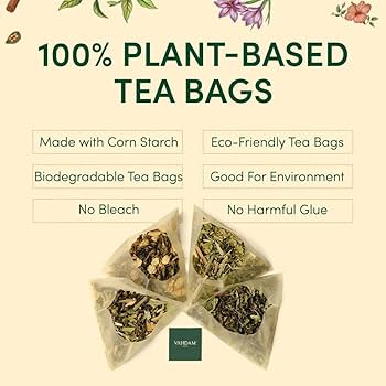 Amazon.com: VAHDAM, Assorted Herbal Tea Variety Pack (6
