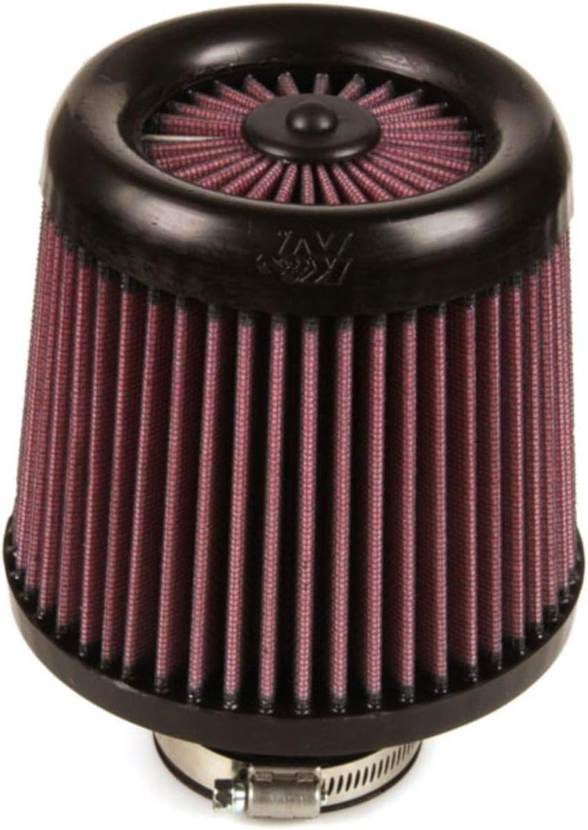 K&N High-Flow Original Lifetime Universal X-Stream Clamp-On Air Filter: High Performance, Premium: Flange Diameter: 2.5 In, Filter Height: 5.5 In, Flange Length: 2 In, Shape: Round Tapered, RX-4950