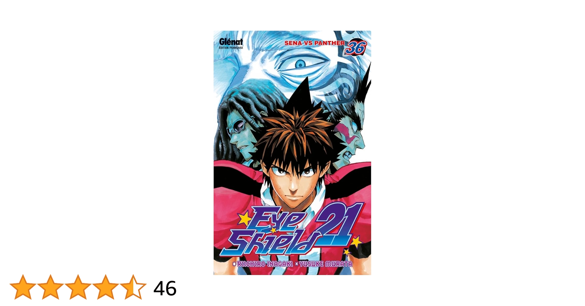 [英語版]EYESHIELD21 1-37巻(26巻なし)　36冊 Eyeshield 21 vol.1-37 Complete Set Manga Japanese Yusuke