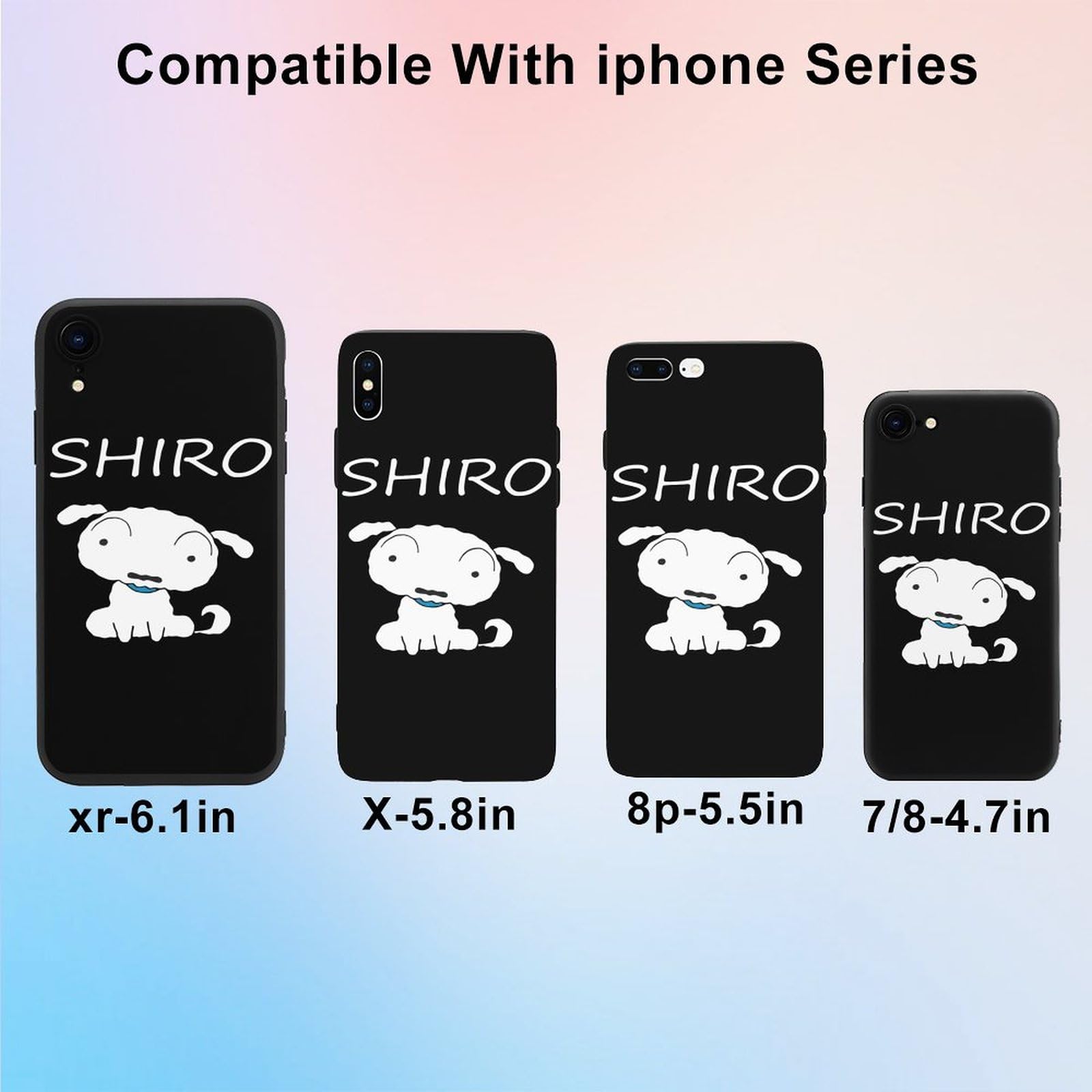 【しろちゃん】iPhone 15 pro 2/2 Amazon.co.jp: iPhone 15 Proケース クレヨンしんちゃん シロ