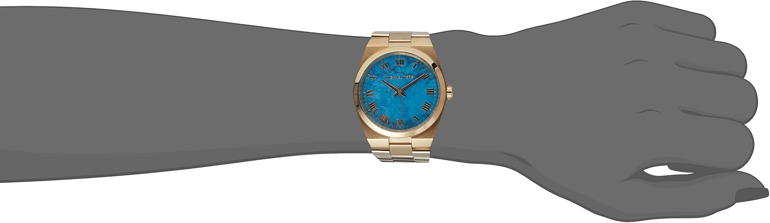 michael kors gold watch turquoise face