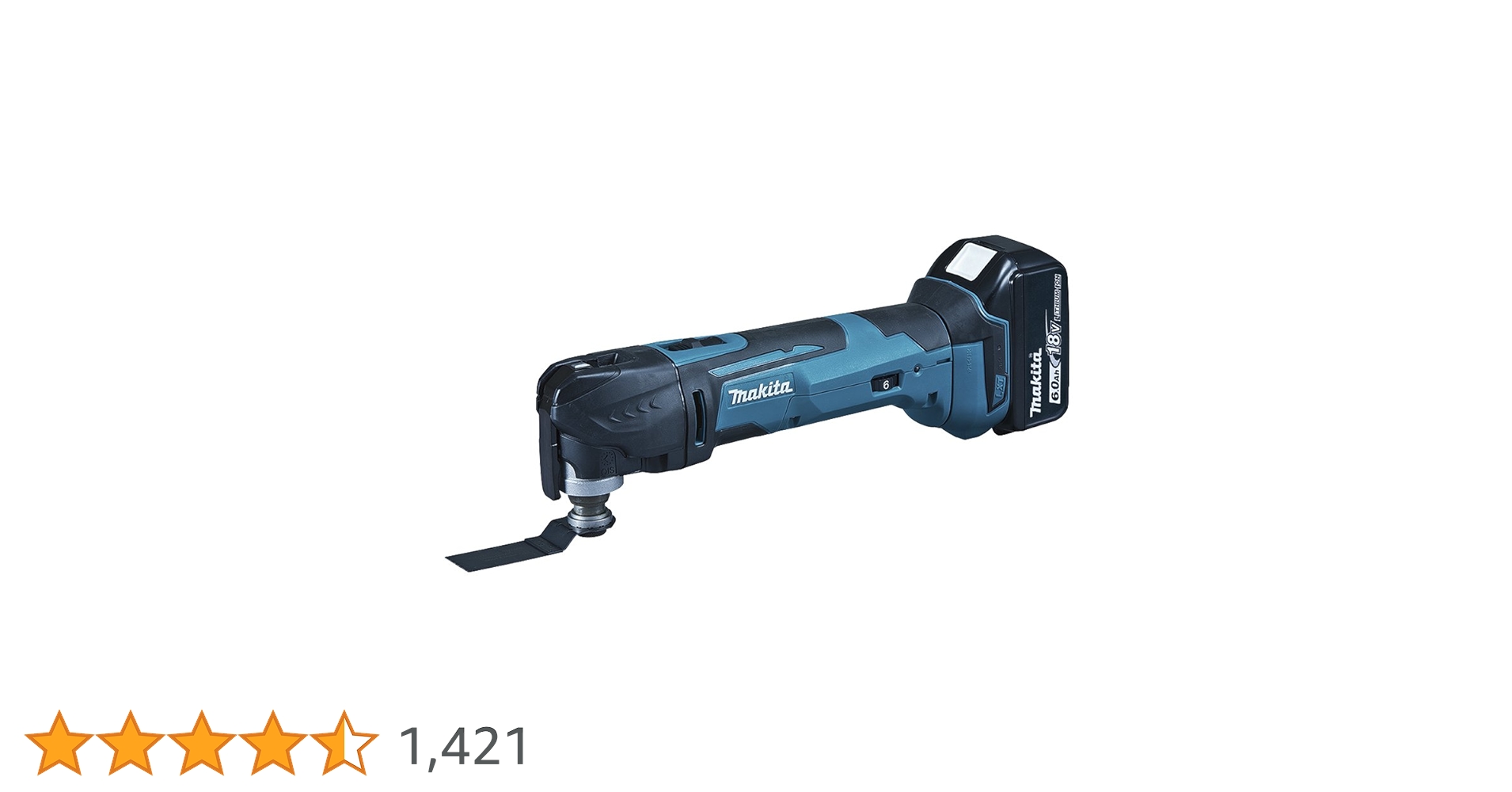 Makita - Makitaマキタ18V充電式マルチツールTM51DRG新品未使用 Amazon.co.jp: マキタ 充電式マルチツール18V 6Ahバッテリ・充電