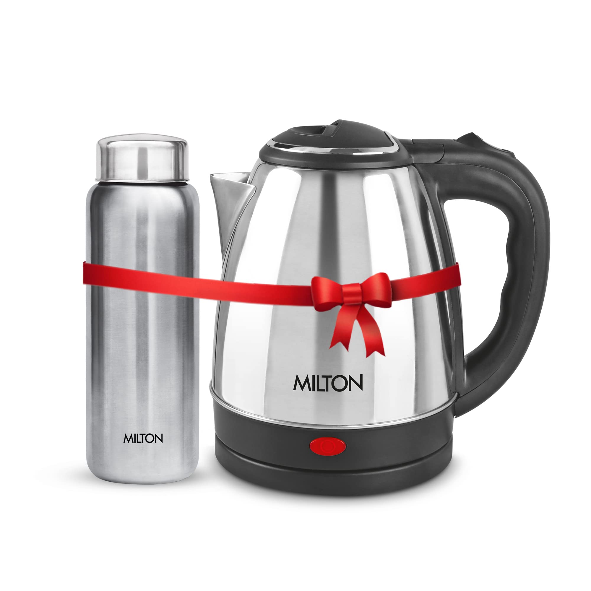 MILTON Combo Set Go Electro Stainless Steel Kettle, 1.2 Litres, Silver And Aqua 750 Stainless Steel Water Bottle, 750 Ml, Silver | Travel Water Bottle, 1500 Watts (B0BG8M8W31) Amazon Price History, Amazon Price Tracker