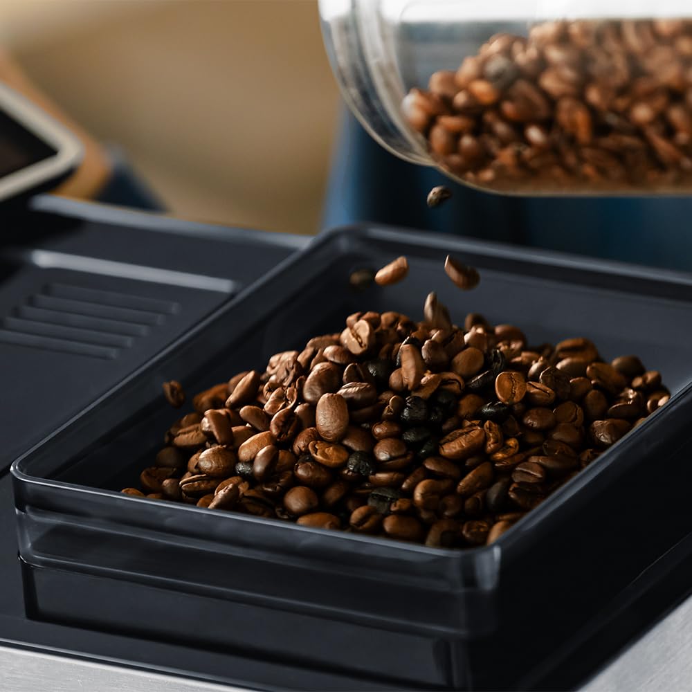 Cecotec Cafeteras Superautomática Cremmaet Tempo, Cafetera Superautomática Con Pantalla Tft de 7", 13 Recetas de Café, 6 Perfiles de Usuario, 1350 W de Potencia, 19 Bares de Presión