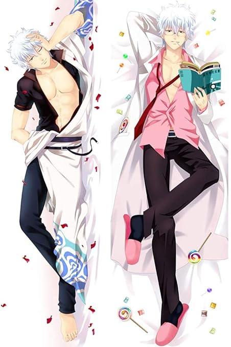 Amazon Wanlzc 銀魂酒田銀杏のアニメ抱擁ボディピローカバー装飾ジッパー桃の皮 短いぬいぐるみ 2wt両面枕カセットオタクとアニメファンのための最高の贈り物 Color Short Plush Size 50x150cm 枕カバー ピローケース オンライン通販